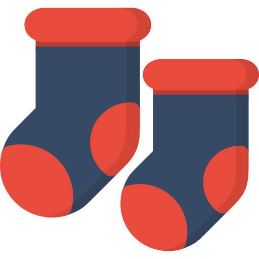 sokken Generic Flat icoon