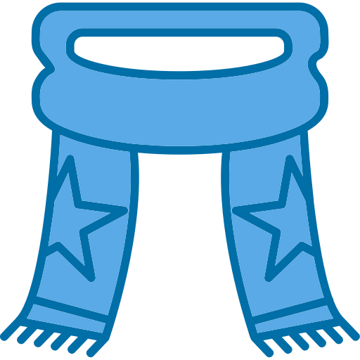 스카프 Generic Blue icon