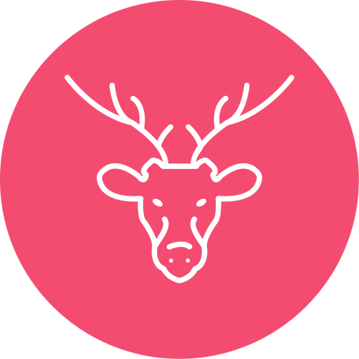 Deer Generic Circular icon
