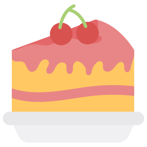 Cake slice Generic Flat icon