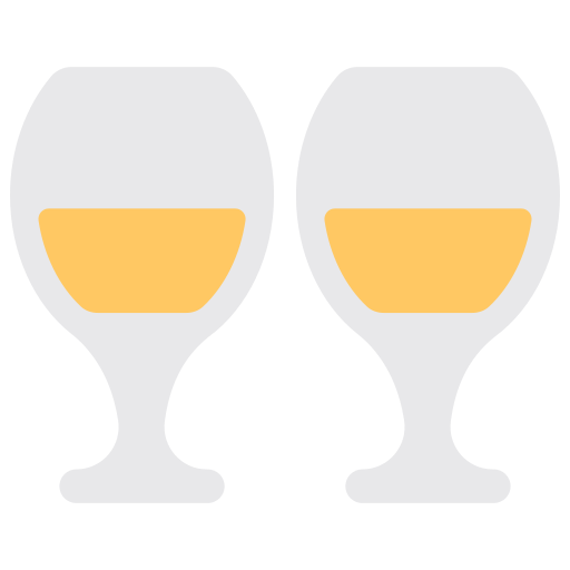copa de vino Generic Flat icono