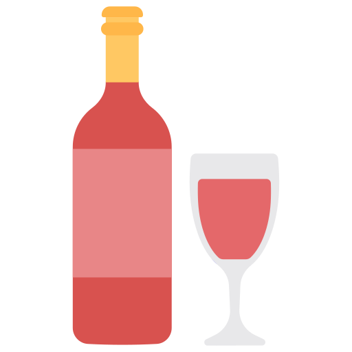 garrafa de vinho Generic Flat Ícone