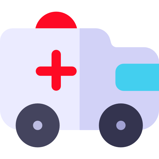 救急車 Basic Rounded Flat icon