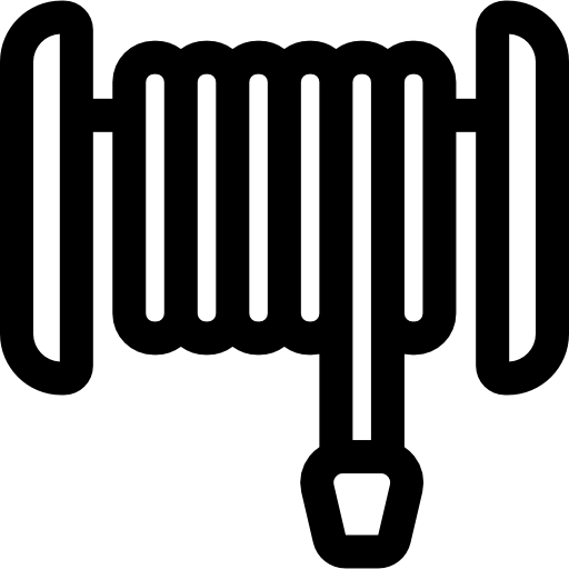 manguera de fuego Basic Rounded Lineal icono