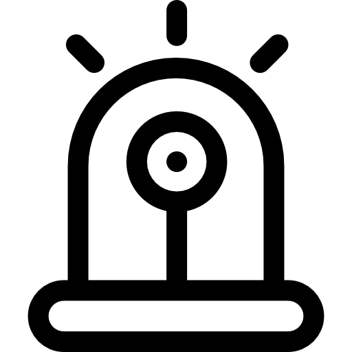 사이렌 Basic Rounded Lineal icon