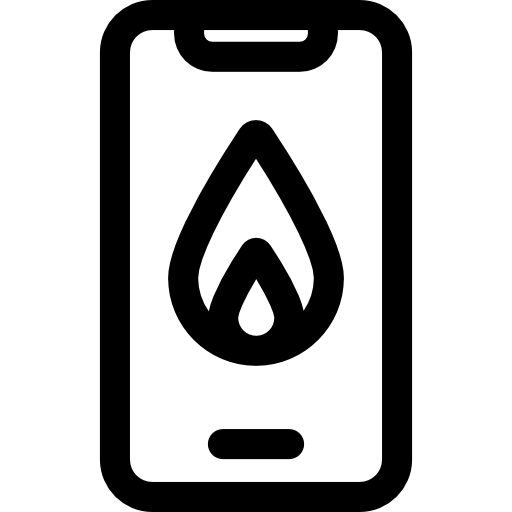 전화 Basic Rounded Lineal icon