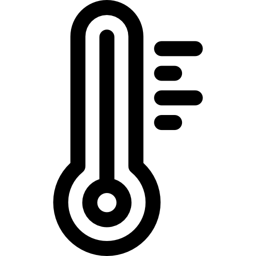 Термометр Basic Rounded Lineal иконка