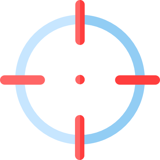 Цель Basic Rounded Flat иконка