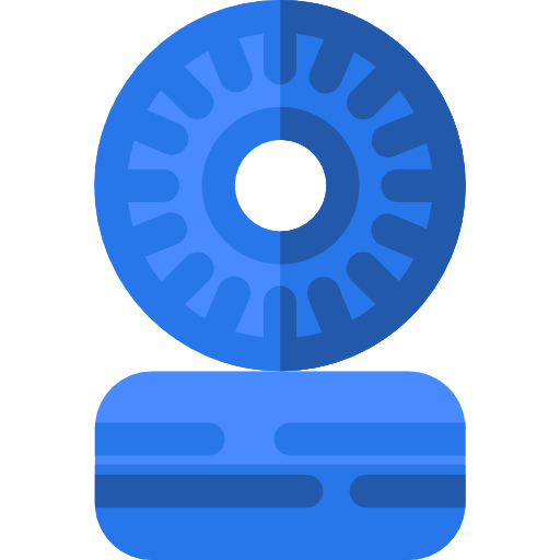 neumático Basic Rounded Flat icono