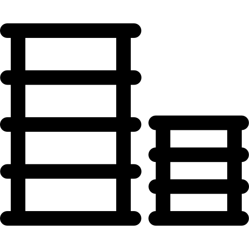 배럴 Basic Rounded Lineal icon
