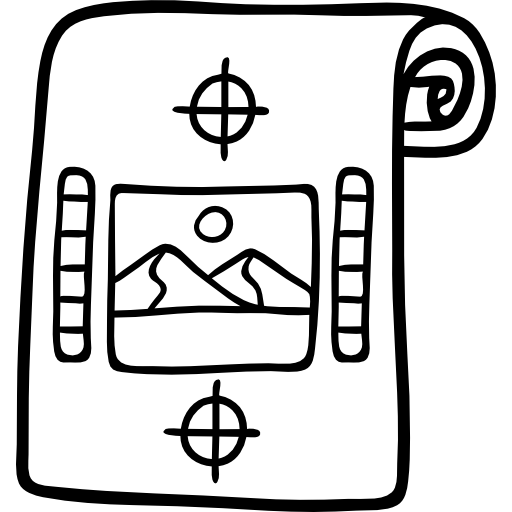 znak rejestracyjny Hand Drawn Black ikona