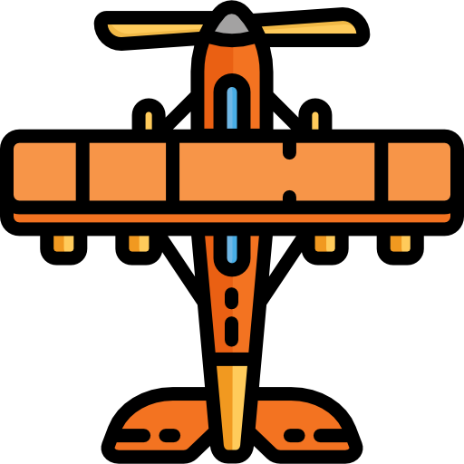 Airplane Special Lineal color icon