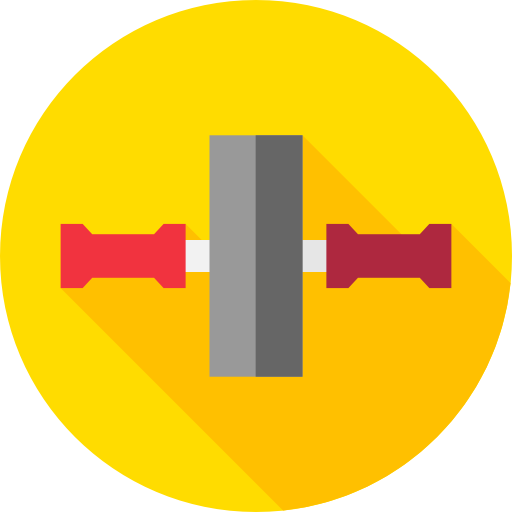 Exercise Flat Circular Flat icon