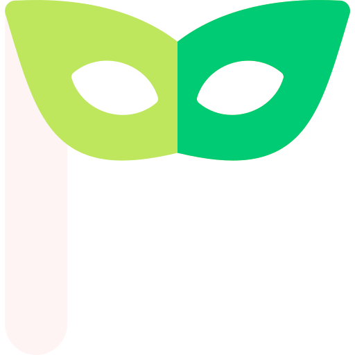 maske Basic Rounded Flat icon