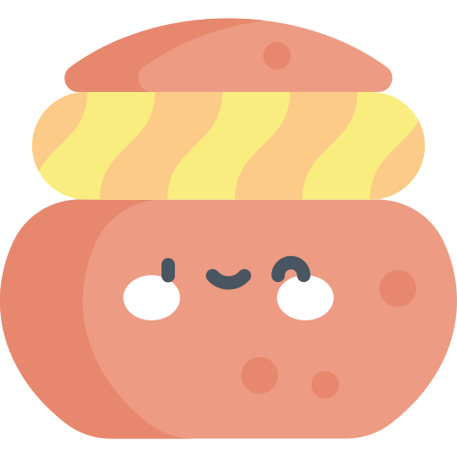 sandwich Kawaii Flat icon