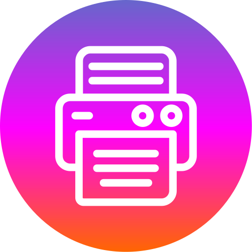 Printer Generic Flat Gradient icon