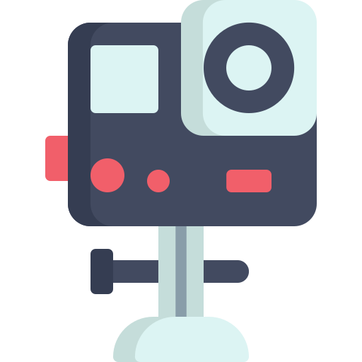 cámara de acción Special Flat icono