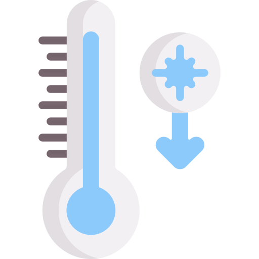 niedrige temperatur Special Flat icon