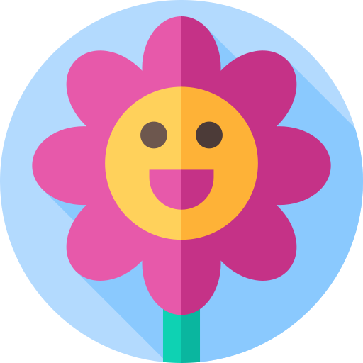 bloem Flat Circular Flat icoon