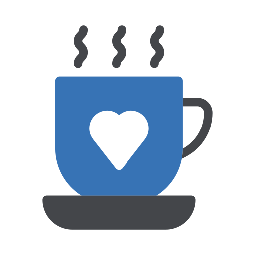 Tea cup Generic Blue icon