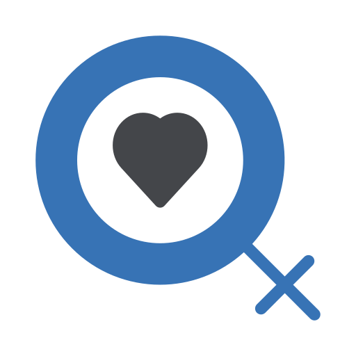 性別 Generic Blue icon