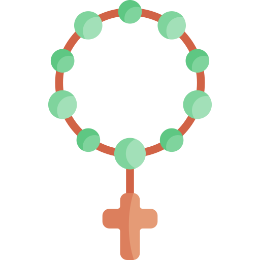 rosario Kawaii Flat icona