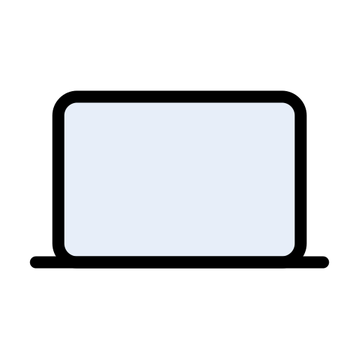 pantalla Vector Stall Lineal Color icono