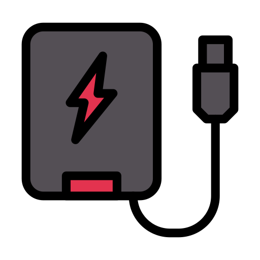 パワー・バンク Vector Stall Lineal Color icon
