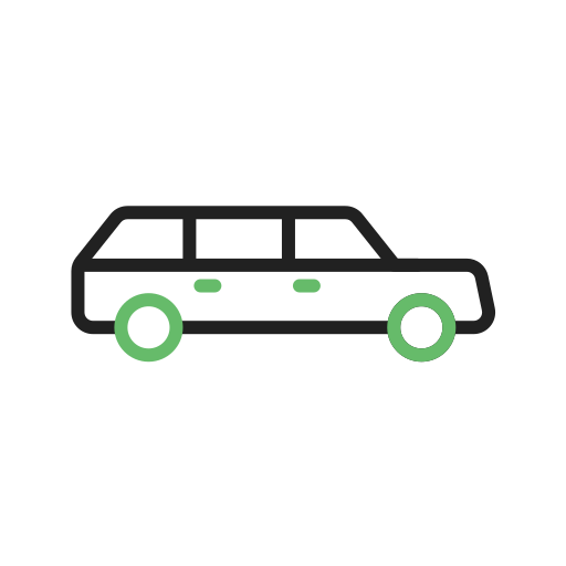 Limousine Generic Outline Color icon