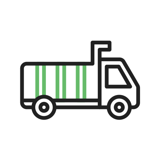 Dump truck Generic Outline Color icon