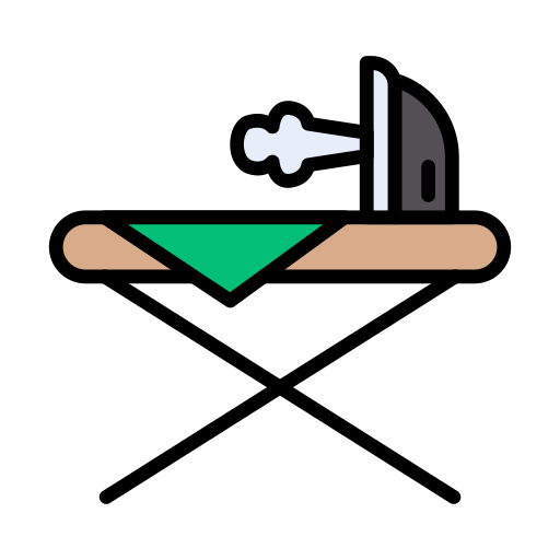 bügelbrett Vector Stall Lineal Color icon