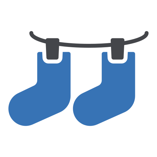 chaussettes Generic Blue Icône