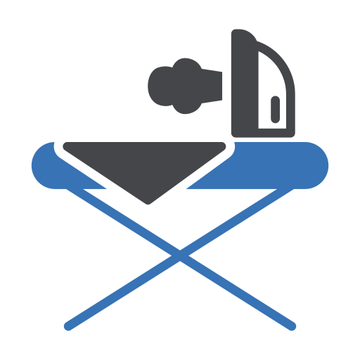 Ironing board Generic Blue icon