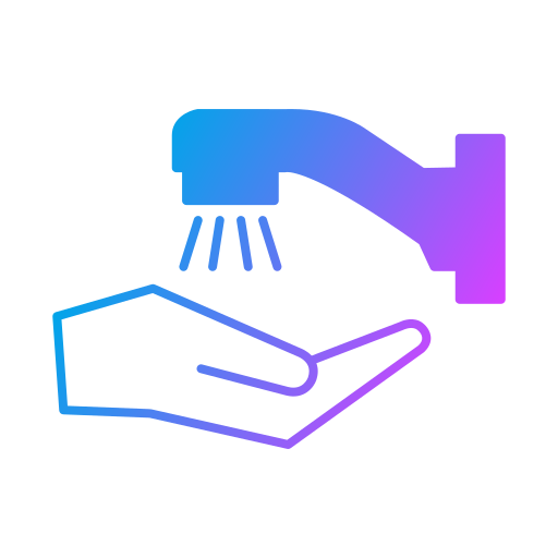 手を洗う Generic Flat Gradient icon