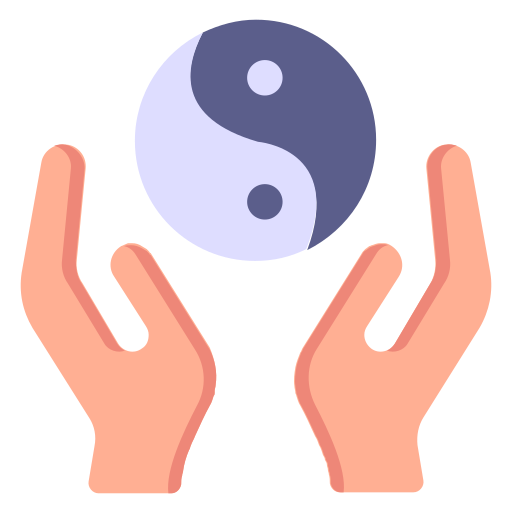 yin yang Generic Flat icona