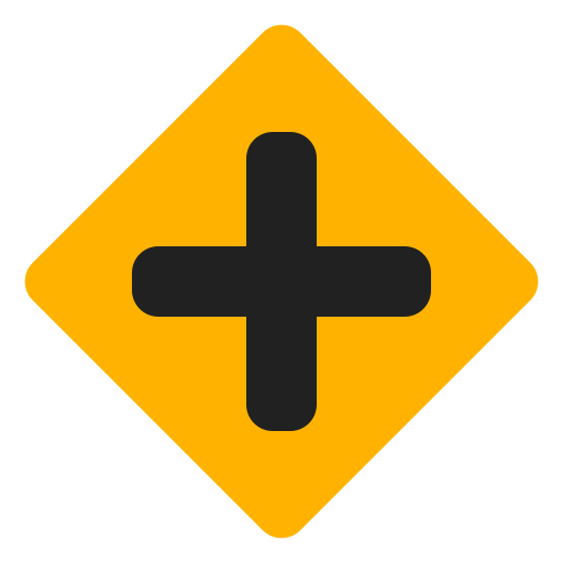 십자로 Generic Flat icon