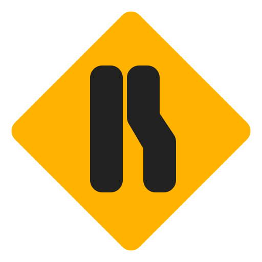 狭い道 Generic Flat icon