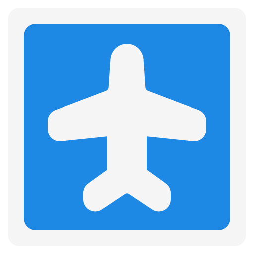 aeroporto Generic Flat icona