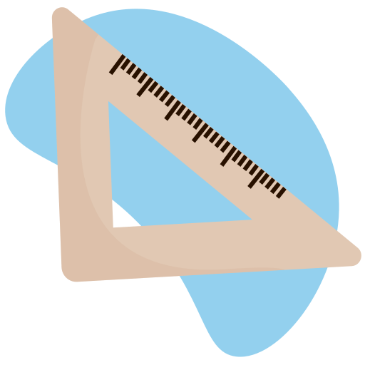 三角定規 Generic Flat icon