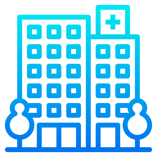 病院 srip Gradient icon