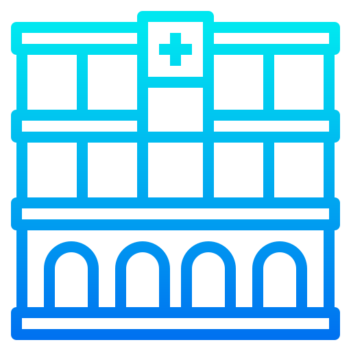 szpital srip Gradient ikona