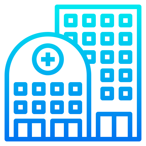 病院 srip Gradient icon