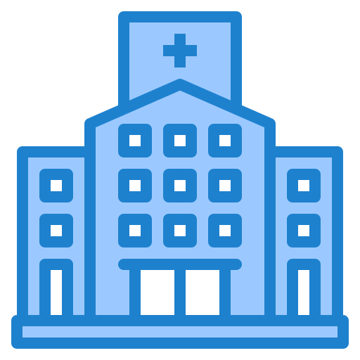 병원 srip Blue icon