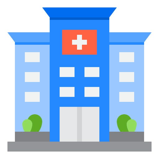 病院 srip Flat icon