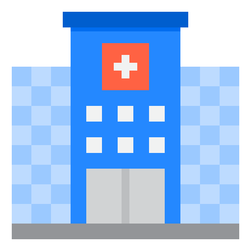 病院 srip Flat icon