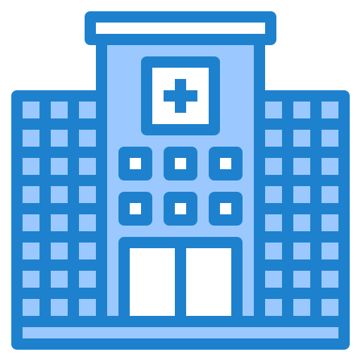 病院 srip Blue icon