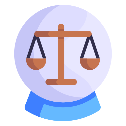 skala sprawiedliwości Generic Flat ikona