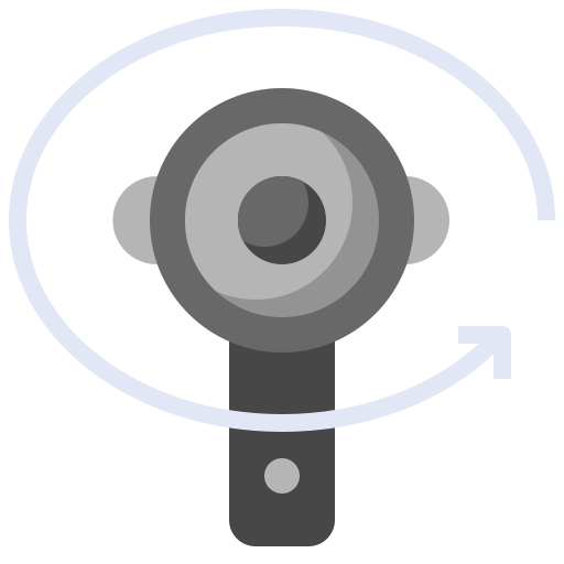 360 camera Surang Flat icon