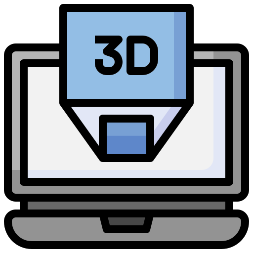 3dディスプレイ Surang Lineal Color icon