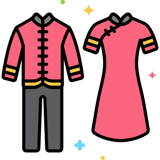 Clothes Flaticons Lineal Color icon